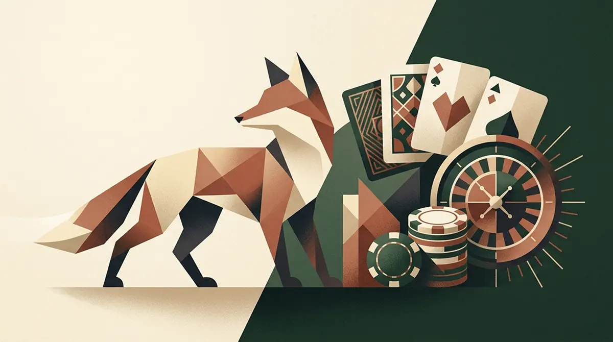 Editorial illustration representing casino play and UK decision-making